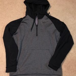 Nike fleece quarter zips